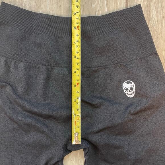 Gymreapers Women’s Scrunch Butt High Rise Workout Shorts Black Small S - Picture 5 of 7